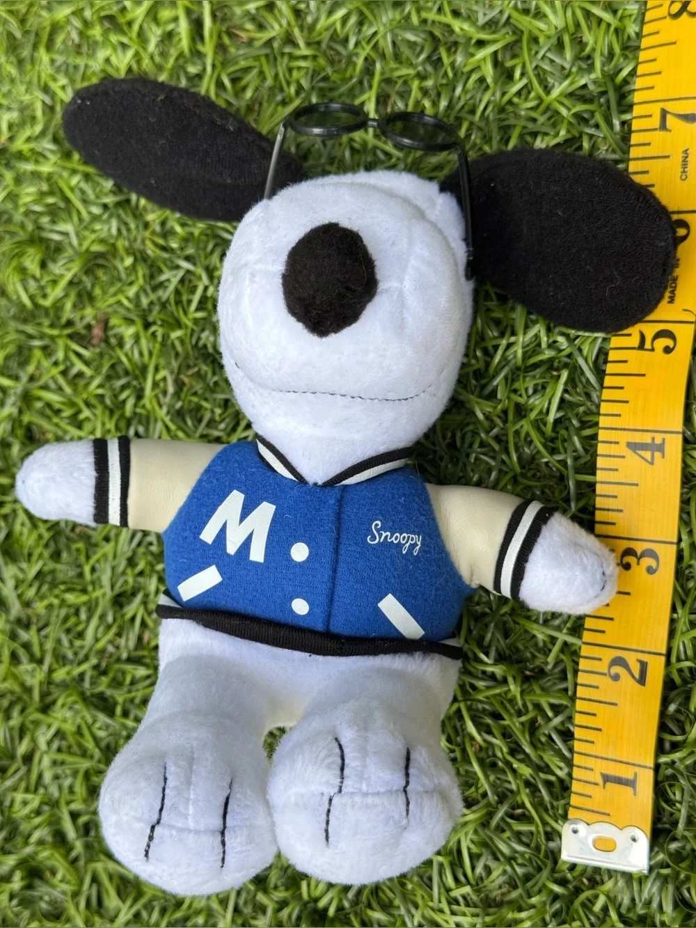 🐾 MetLife Snoopy Joe Cool Plush Toys Promotional Blue Varsity Jacket
